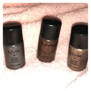 Set of 3 Ultra Pearl Mania Metallic Pigments